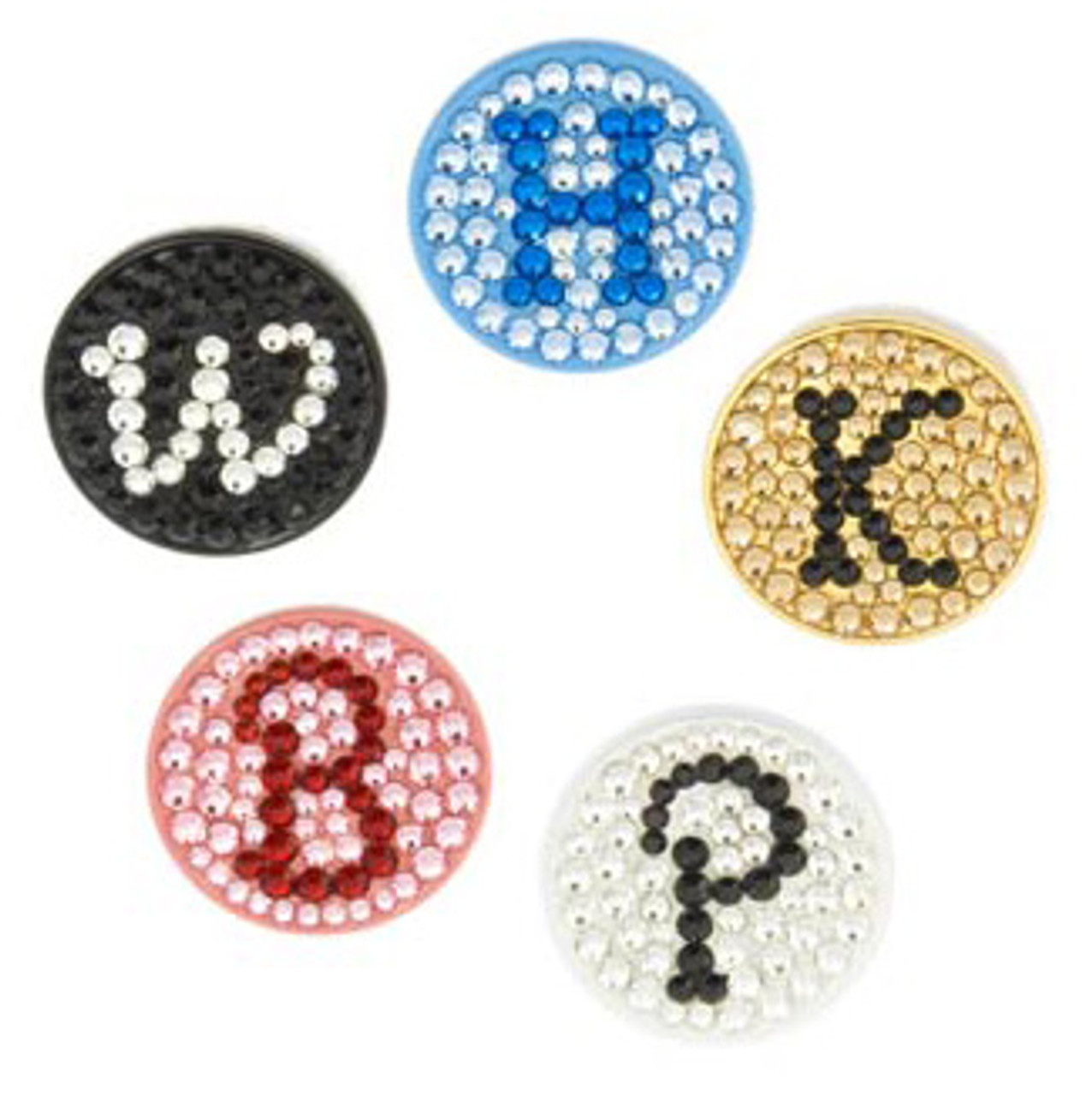 Bonjoc Monogram Swarovski Crystal Ball Marker