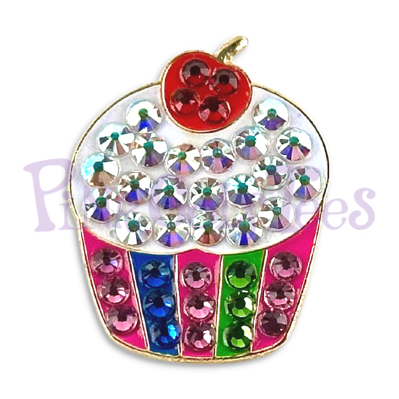 Bonjoc Cupcake Swarovski Crystal Ball Marker
