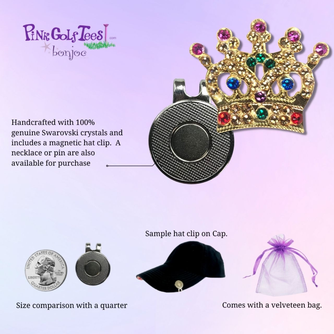 Bonjoc Tiara Ball Marker - Thumbnail 2