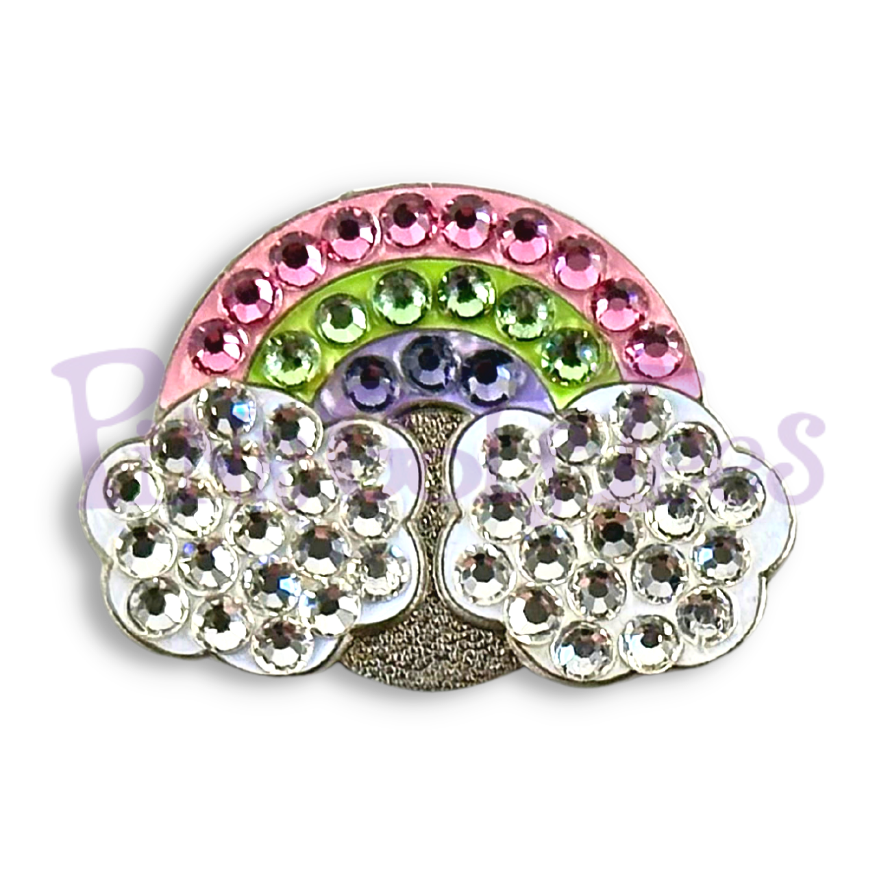 Rainbow Swarovski Crystal Ball Marker