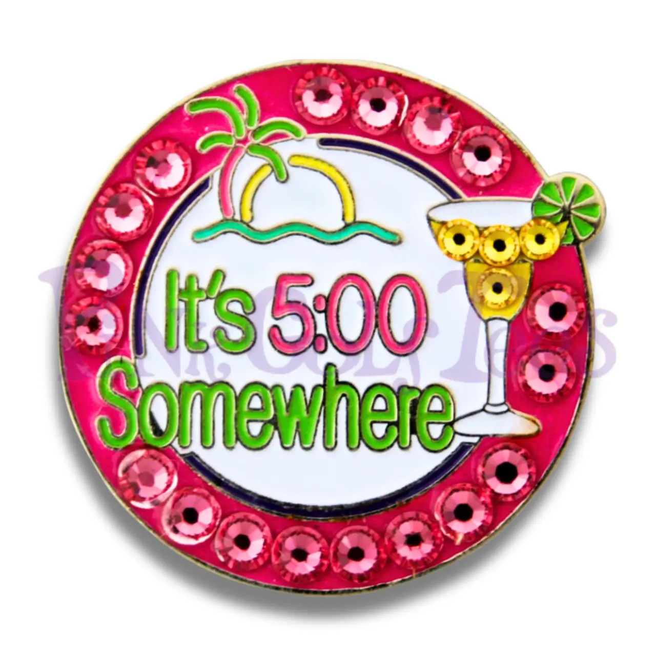 Bonjoc It's 5:00 Somewhere Ball Marker