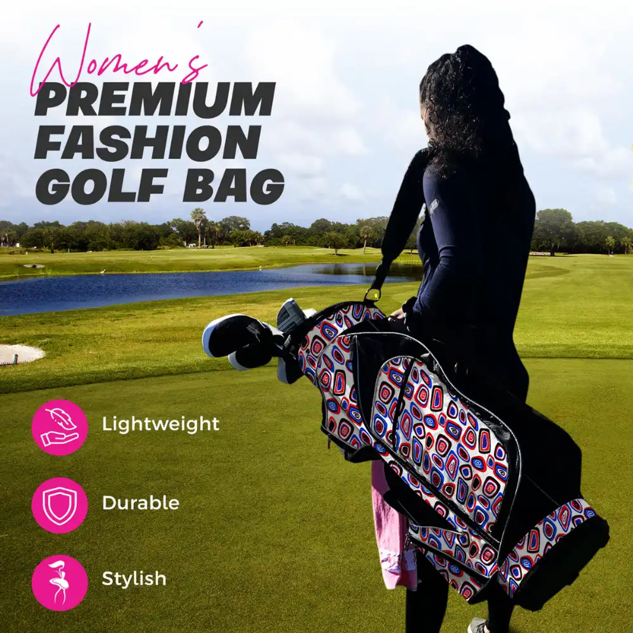 Taboo Fashions Monaco Golf Cart Bag