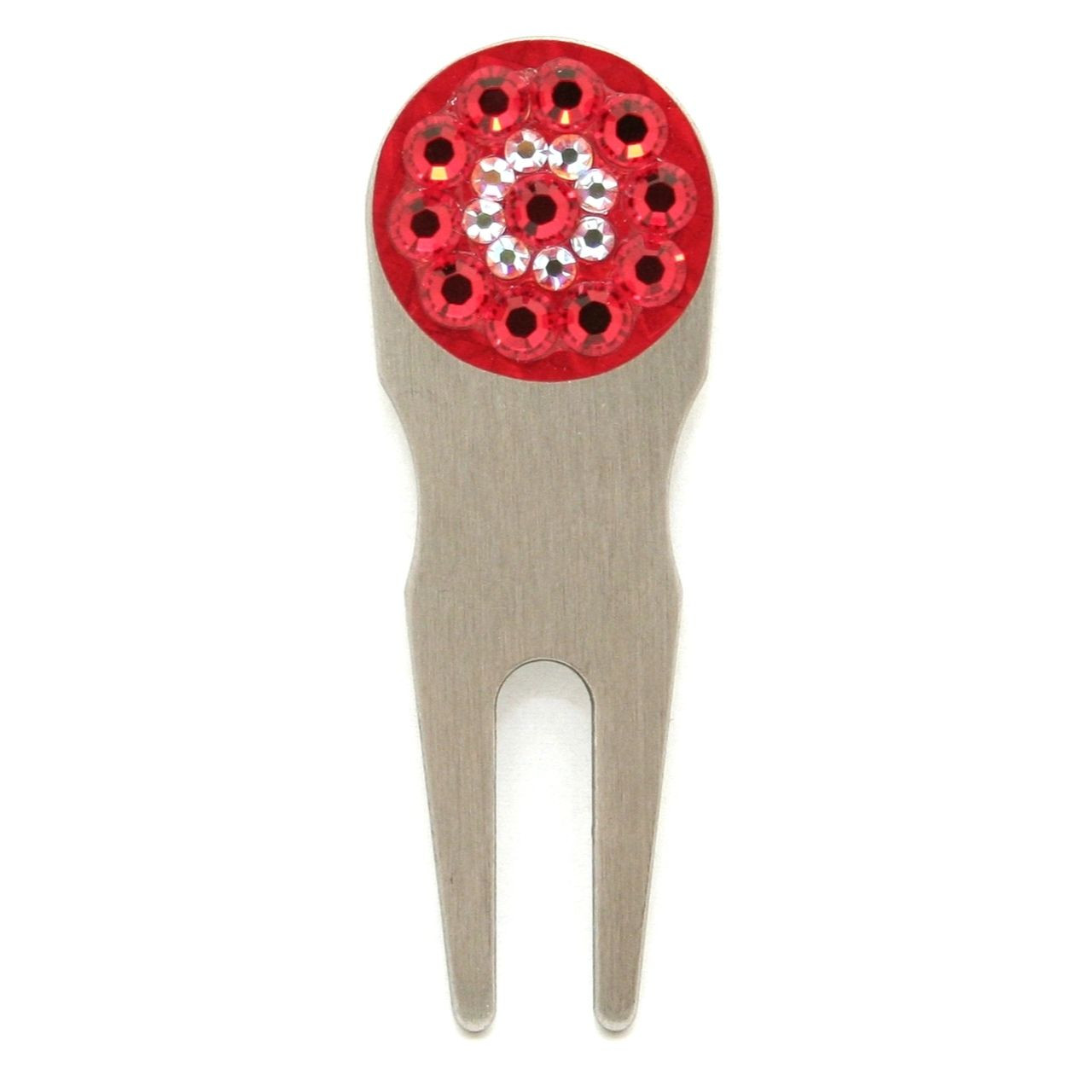 Blingo Red Ladies Golf Divot Tool