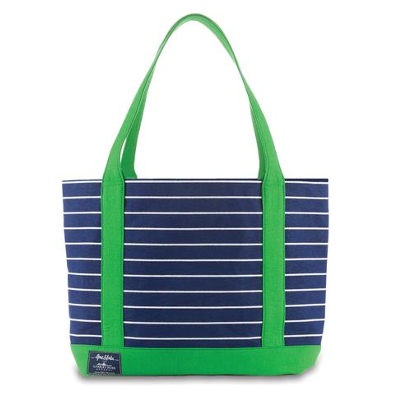 kelly green tote bag