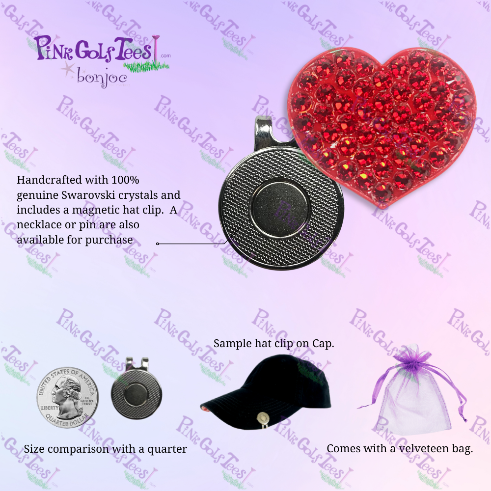 Bonjoc Love Heart Ball Marker - Thumbnail 2