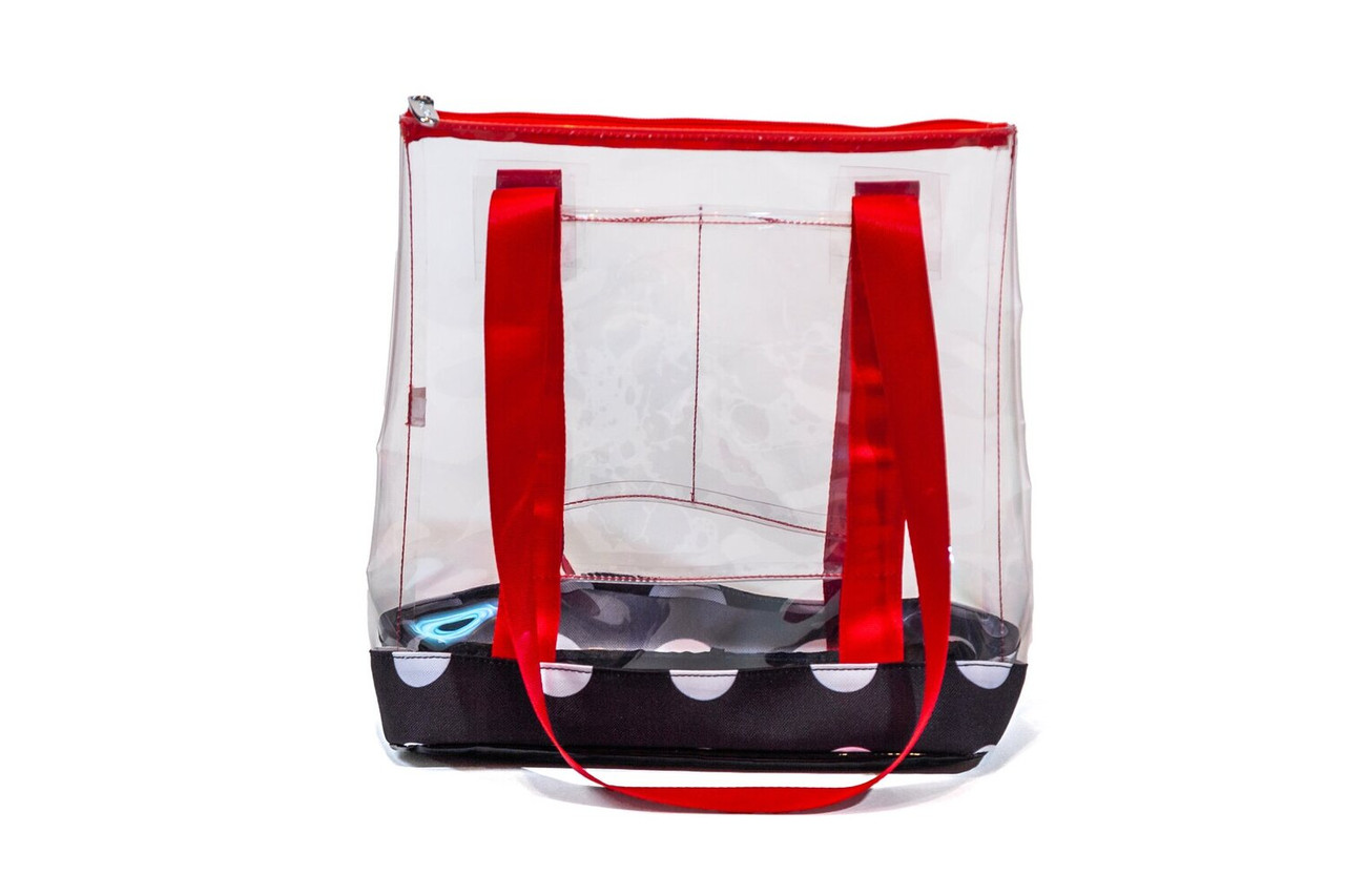 Sassy Caddy Monte Carlo Clear Tote