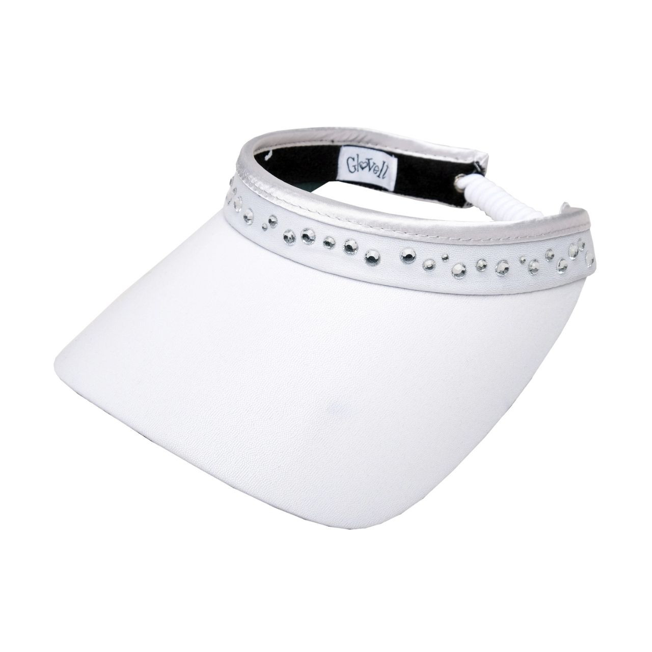 Glove It White Bling Womens Golf Visor