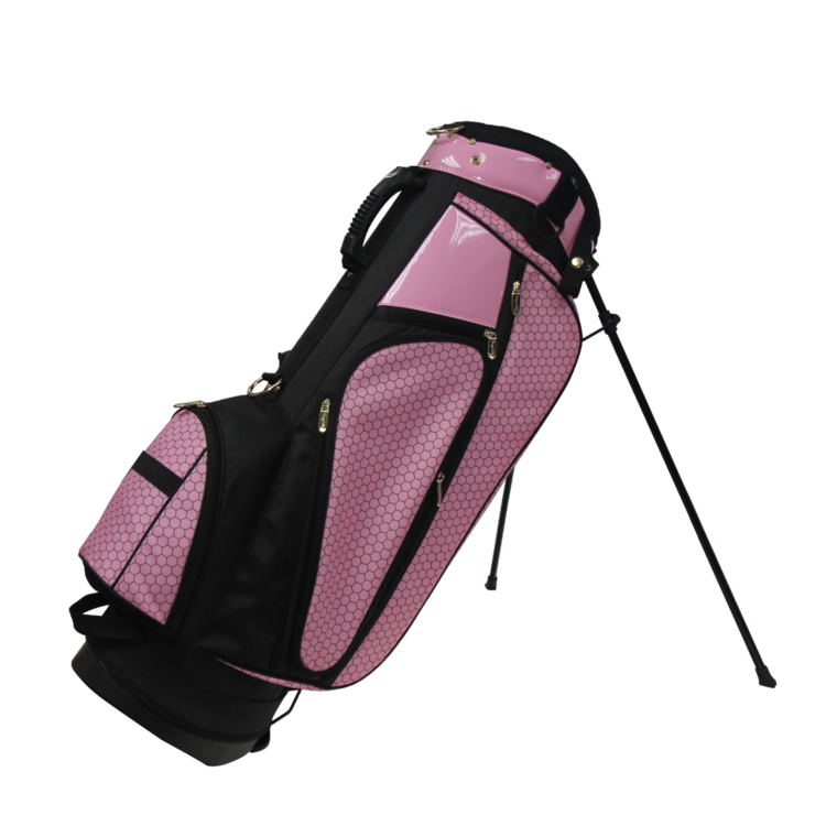 pink golf stand bag