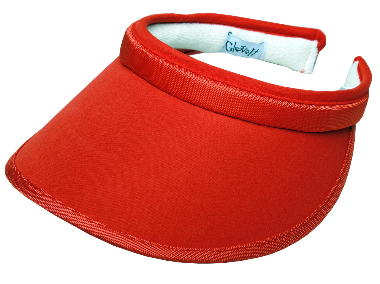 Glove It Solid Red Golf Visor with UV50 