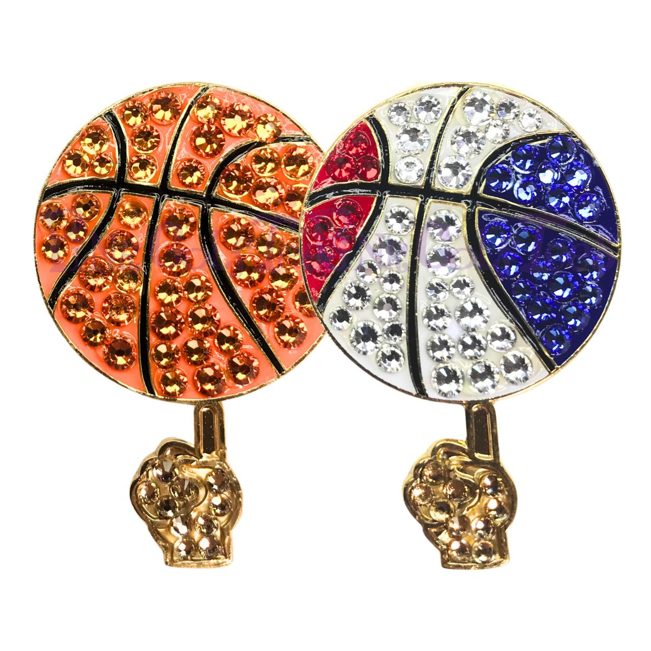 Bonjoc Basketball Swarovski Crystal Ball Markers
