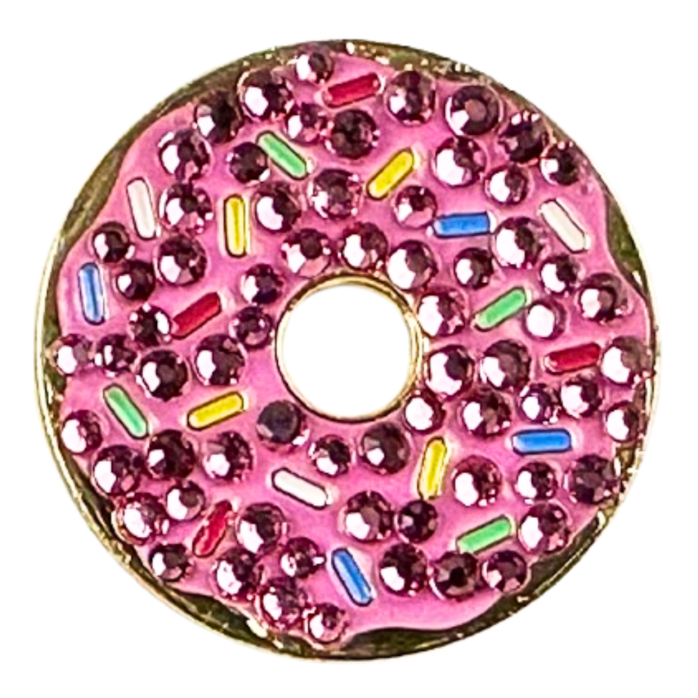 Bonjoc Donut Sprinkles Swarovski Crystal Ball Marker