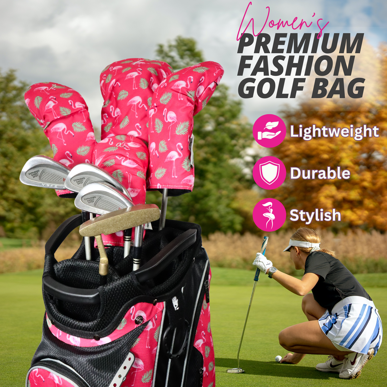 Taboo Fashions Golf Cart Bag