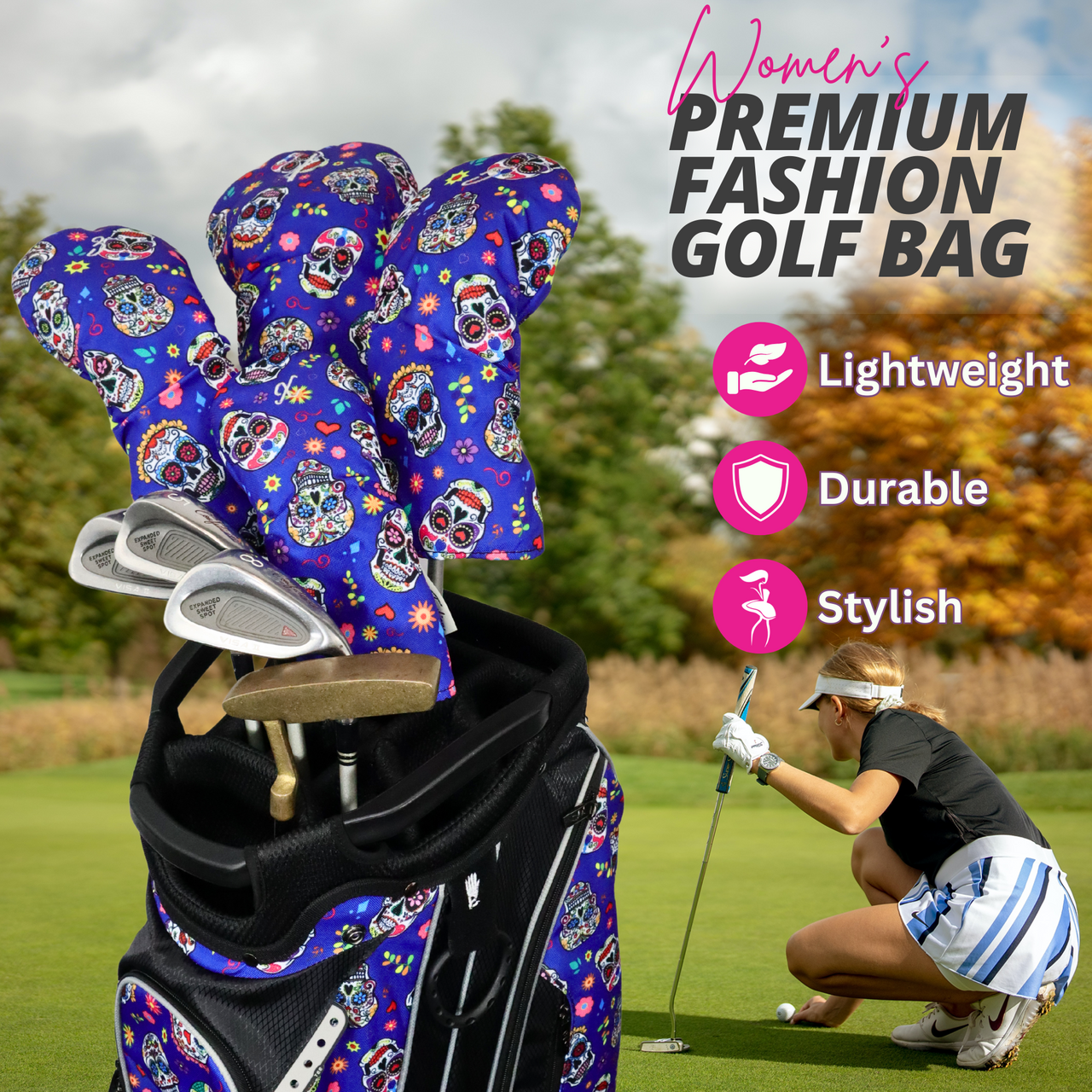 Taboo Fashions Golf Cart Bag