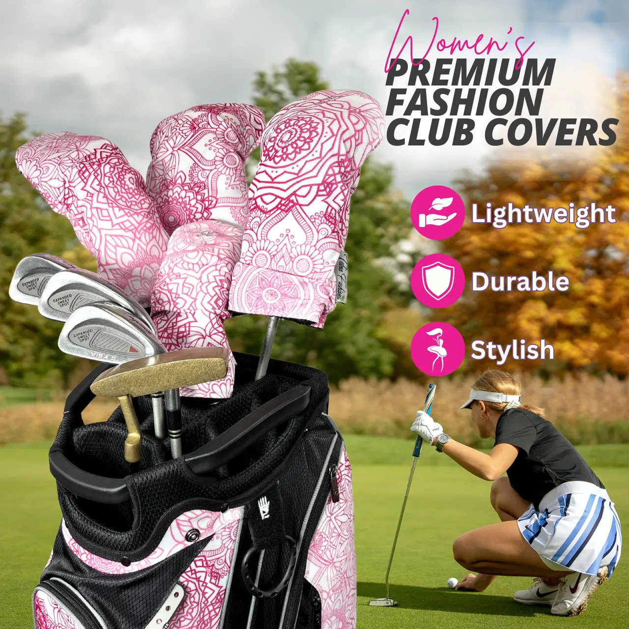 Taboo Fashions Head Cover - Thumbnail 5