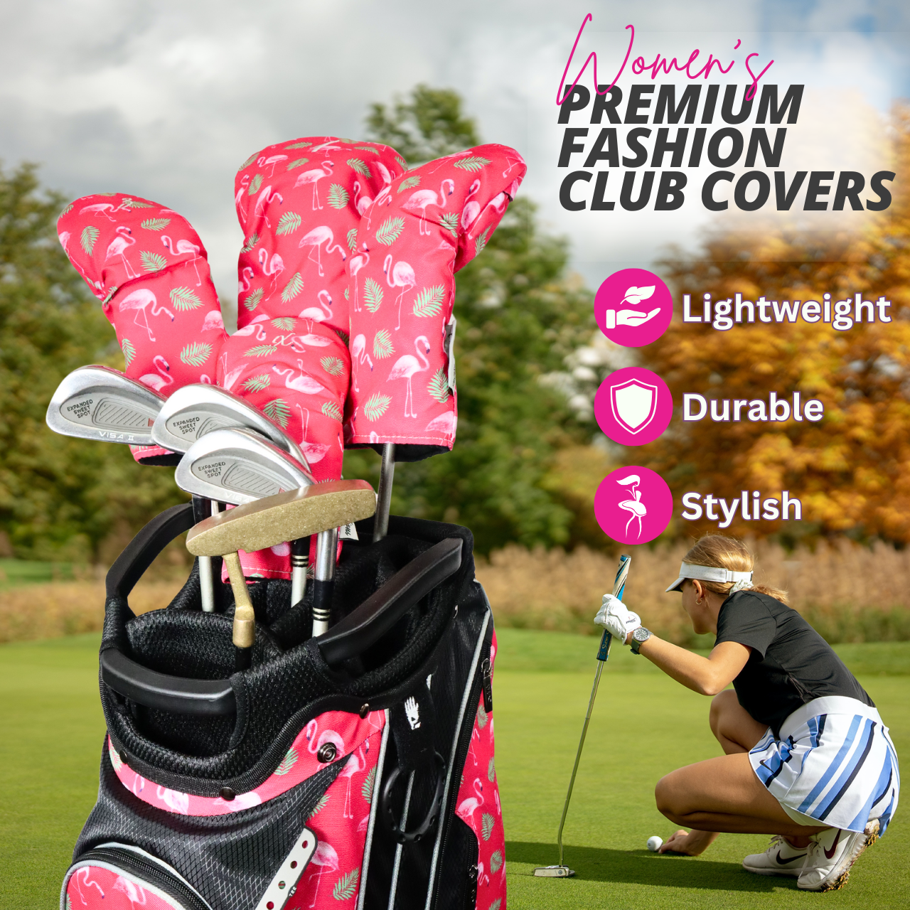 Taboo Fashions Resort Golf Club Cover
