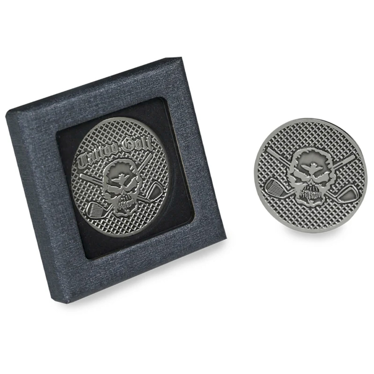 Tattoo Golf Skull Golf Ball Marker - Thumbnail 3