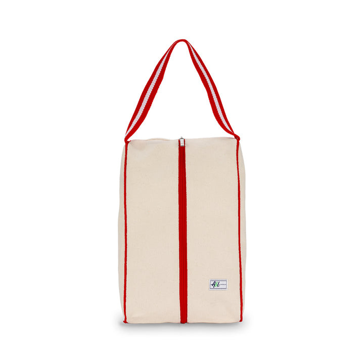 Ame & Lulu Hamptons Shoe Bag - Cherry