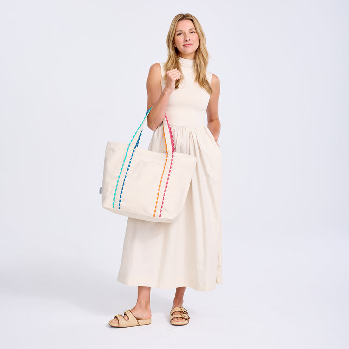 Ame & Lulu Nantucket Beach Tote