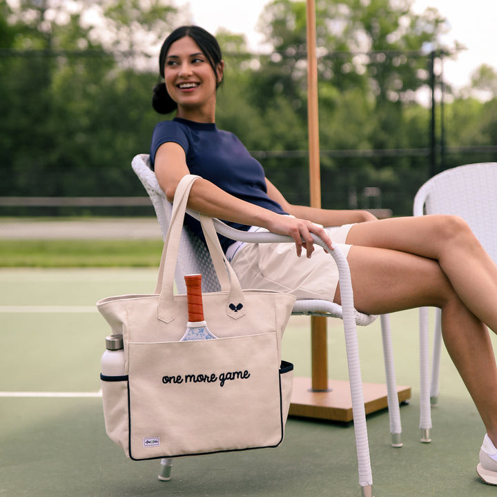 Cross Court Pickleball Tote - One More Game - Thumbnail 2