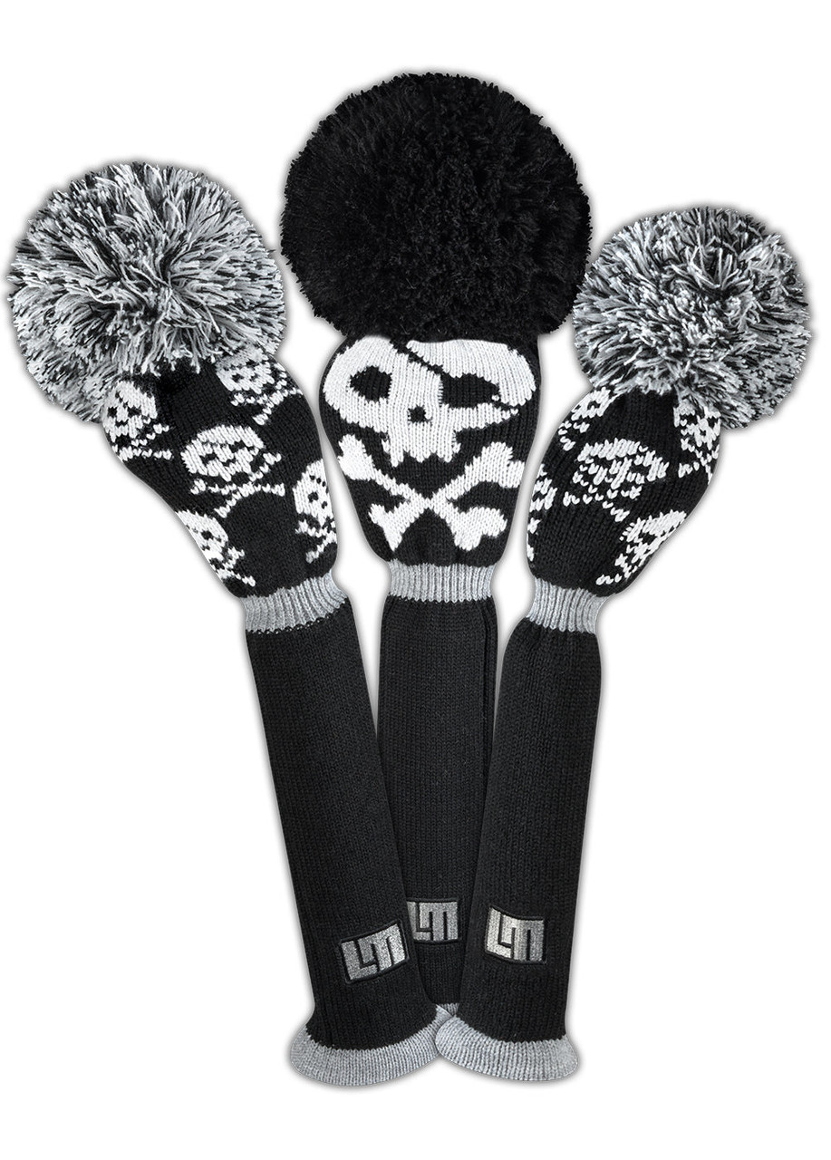 Just4Golf Shiver Skull Knit Headcover - Thumbnail 3
