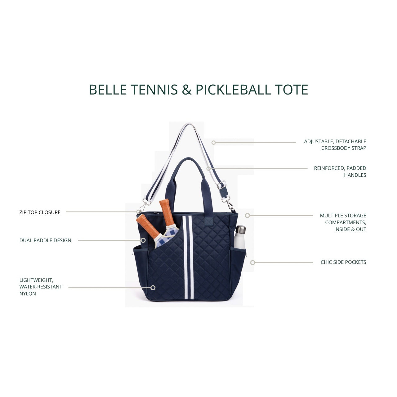 TRELLE Belle Court Tote - Thumbnail 5