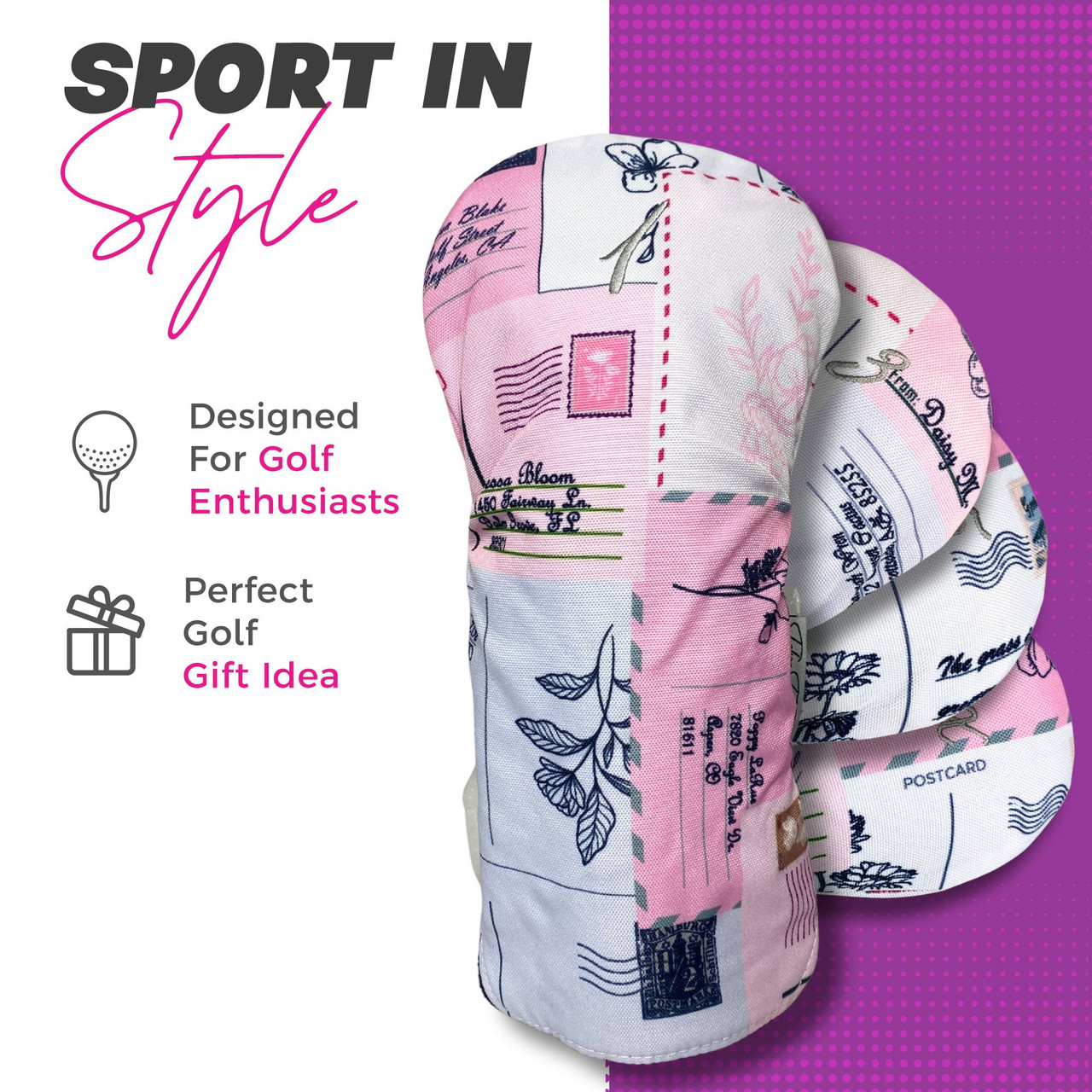 Taboo Fashions Golf Club Head Covers - Thumbnail 4