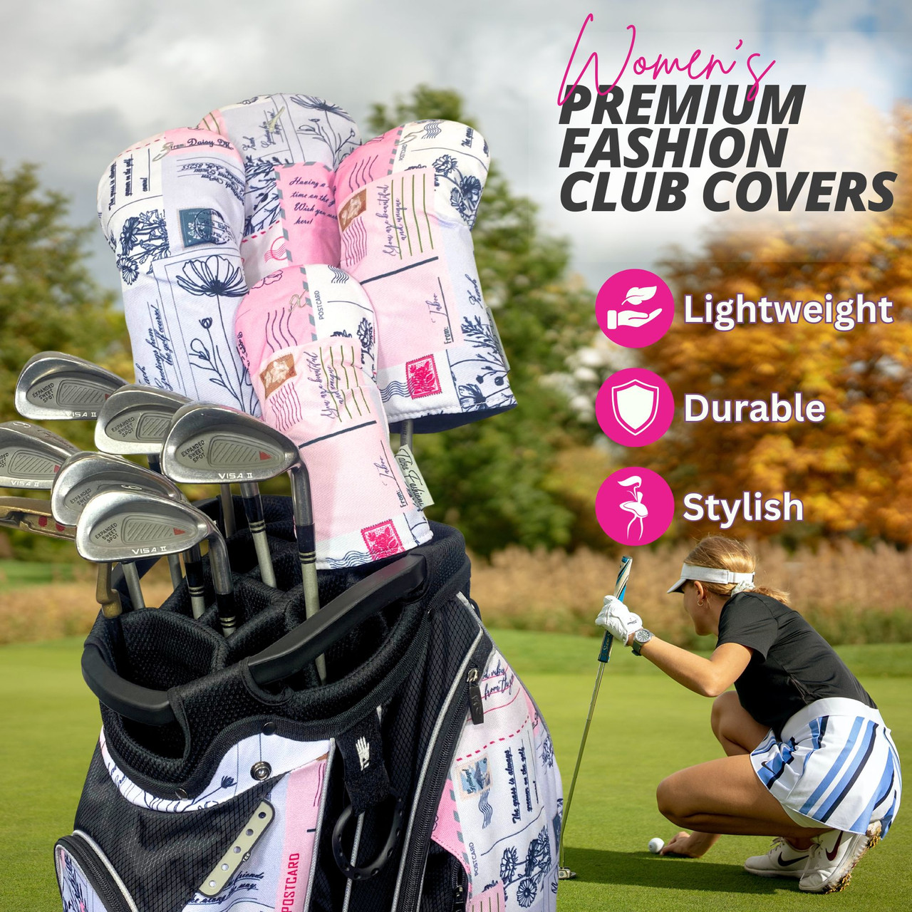 Taboo Fashions Golf Club Head Covers - Thumbnail 2
