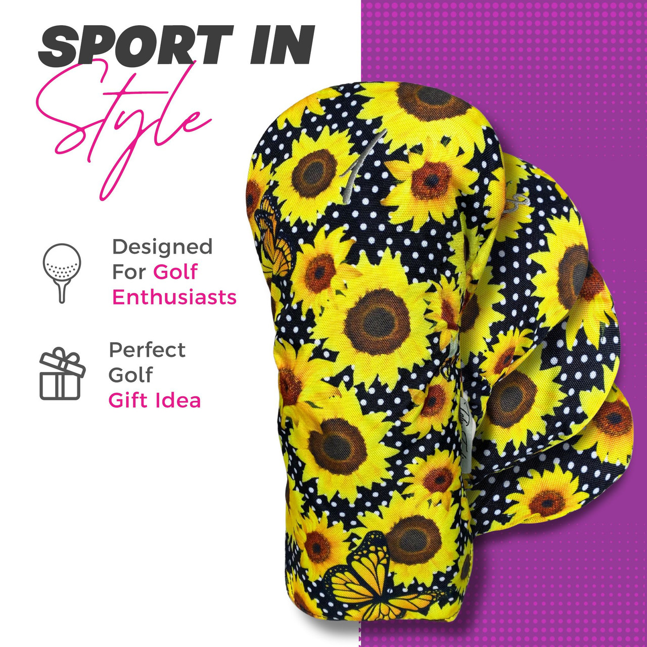 Taboo Fashions Golf Club Head Covers - Thumbnail 3