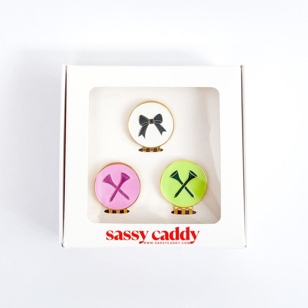 Sassy Caddy Ball Marker Hat Clip