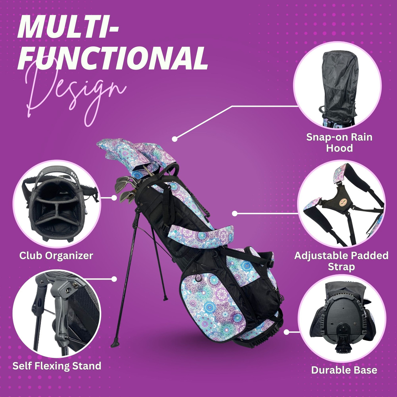 Taboo Fashions Golf Stand Bag - Thumbnail 5