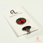 Ladybug Ball Marker with Hat Clip