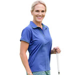 Look as good as your short game in our Pitch and Putt Polo that lends a chic update to the basic golf polo with its lower back mesh body panel and contrast piping.

