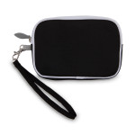 Ame & Lulu Green Sport Wristlet Black