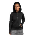 FestaSports Mesh Back Jacket w/ Fur lined Hood - Black