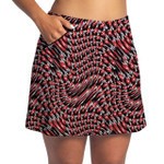 FestaSports Hypnotic Golf Skort with Zipper Pocket