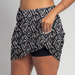FestaSports Tribal Golf Skirt with Zipper Pocket and built in shorts