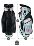 Taboo Fashions Ladies Golf Cart Bag - Mandala Dreams