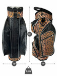 Taboo Fashions Ladies Golf Cart Bag - Wildcat