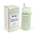Ame & Lulu Sporty Sip Water Bottle - Cotton Candy Tennis