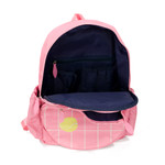 Ame & Lulu Big Love Tennis Backpack - Coral Tennis Grid