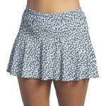 FestaSports Slate Blue Cheetah Flounce Skort