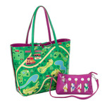 Sydney Love Golf Reversible Tote with Inner Pouch