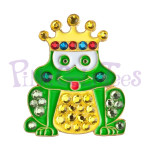 Bonjoc Frog Prince Swarovski Crystal Ballmarkers