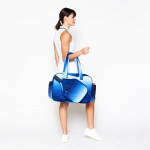 Ame & Lulu Pickleball Tote in Navy Ombre with model