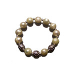 Sporty Chic Pearl Golf Bracelet