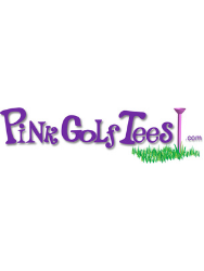 Pink Golf Tees
