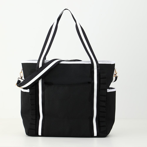 Pickleball, Tennis, and Everyday Tote | Porto | Black & White image 1