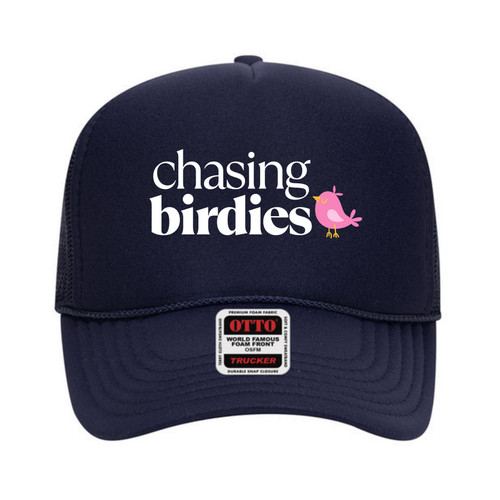 Chasing Birdies Golf Trucker Hat image 1