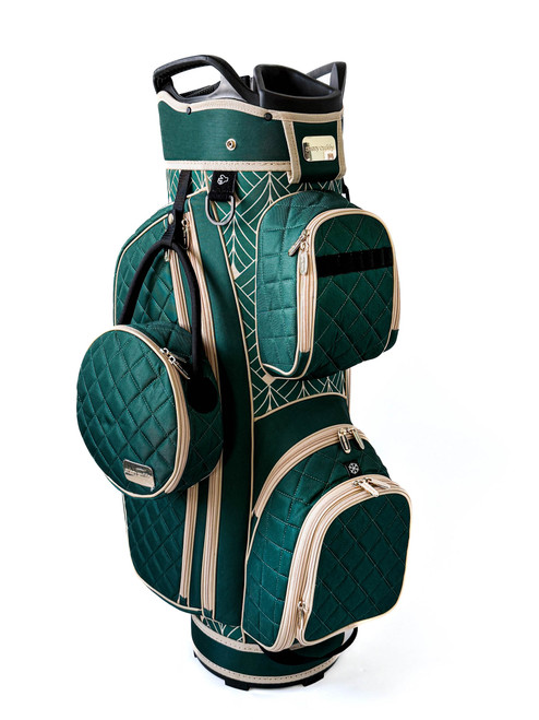 Women’s Deluxe Golf Cart Bag with 14-Way Divider, Cooler Pocket & Matching Accessories – Versailles image 1