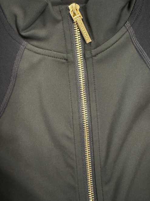 NYM Full Zip Polo Black-Gold image 8